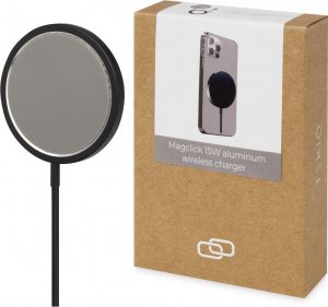 Ładowarka Upominkarnia Magclick 15 W aluminiowa ładowarka bezprzewodowa 10