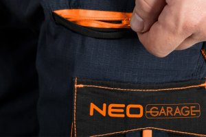 Neo Spodnie robocze Neo Garage, 100% bawełna rip stop, rozmiar L 5