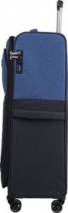 Puccini Duża walizka PUCCINI MALMO EM50710A 7 Niebiesko czarna 3