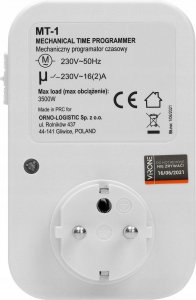 Virone Programator czasowy mechaniczny MT-1 4