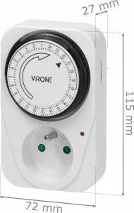 Virone Programator czasowy mechaniczny MT-1 5