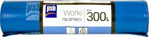 PSB Worki na śmieci LDPE 300L 10szt/rolka 2