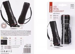 Latarka Emos LATARKA METALOWA LED 500 lm - 4AAA 13