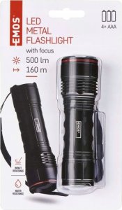 Latarka Emos LATARKA METALOWA LED 500 lm - 4AAA 5