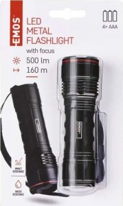Latarka Emos LATARKA METALOWA LED 500 lm - 4AAA 8