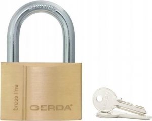 Gerda BRASS LINE S50 kłódka pałąkowa mosiężna 0KMP0005000.98230B 1