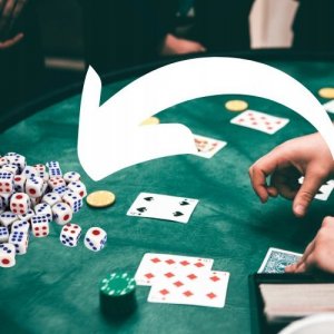 Tds Kości do gry kostki 6 sztuk poker gra planszowa 2