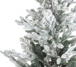 Beliani Ośnieżona sztuczna choinka 180 cm biała BRISCO! 3