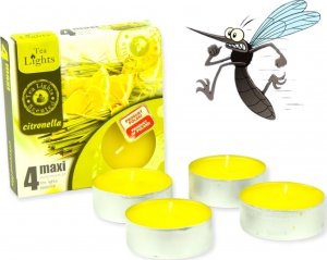 AgdExpert Świeca przeciw komarom ANTYKOMAROWA CITRONELLA 1