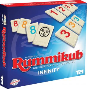 Tm Toys RUMMIKUB ORYGINALNY gra Infinity Standard POLSKI 1