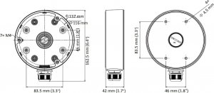 Hikvision UCHWYT KAMERY DS-1280ZJ-DM21(BLACK) Hikvision 5
