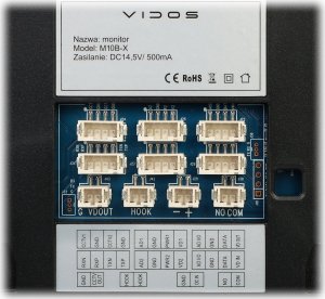 VIDOS <strong>PANEL WEWNĘTRZNY </strong>M10B-X VIDOS 5