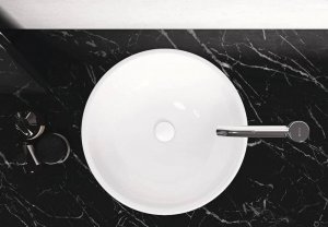 Bateria umywalkowa Kludi Bozz stojąca chrom 5