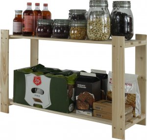 Wamar-Sosenka Regał na książki drewniany B06R 50x90x28 2 półki 12