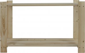 Wamar-Sosenka Regał na książki drewniany B06R 50x90x28 2 półki 8