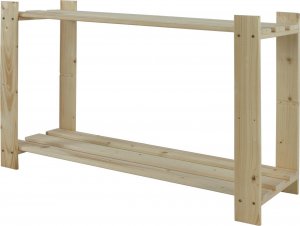 Wamar-Sosenka Regał na książki drewniany B06R 50x90x28 2 półki 9