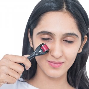 Retoo WAŁEK ROLLER MASAŻER IGŁY DO TWARZY ZAROSTU BRODY -mały 12