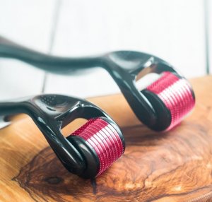 Retoo WAŁEK ROLLER MASAŻER IGŁY DO TWARZY ZAROSTU BRODY -mały 13