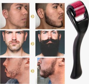 Retoo WAŁEK ROLLER MASAŻER IGŁY DO TWARZY ZAROSTU BRODY -mały 14