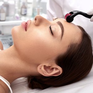 Retoo WAŁEK ROLLER MASAŻER IGŁY DO TWARZY ZAROSTU BRODY -mały 5