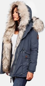 Navahoo Navahoo damska kurtka zimowa SWEETY Princess Niebieski, S 6