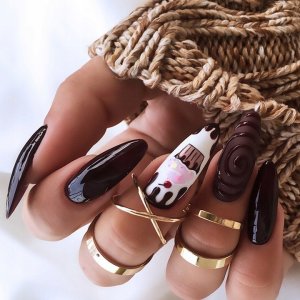 Claresa Claresa Lakier hybrydowy BROWN 310 -5g 2