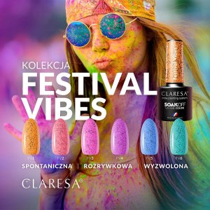Claresa Claresa lakier hybrydowy Festival Vibes 4 - 5g 3