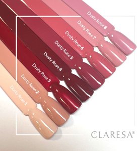 Claresa Lakier hybrydowy Dusty Rose 4 - 5 g 3