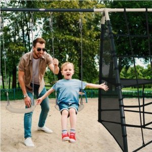 Axi AXI Rodzinne Centrum Sportowe Huśtawki Siatka do Wspinaczki 9