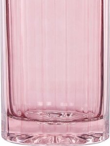 Ramka Beliani Wazon na kwiaty szklany 30 cm różowy PERDIKI! 7