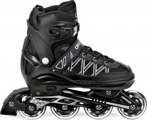 Rolki Croxer Torch z wymienną płozą regulowane czarne r. 39-42 3