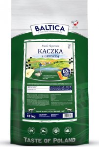 Baltica BALTICA Smaki Regionów Kaczka Z Gruszką Karma sucha dla psów średnich i dużych ras 12kg 1