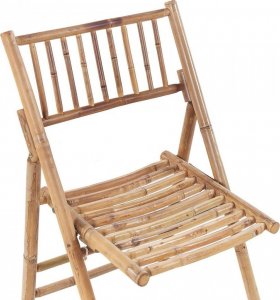 Beliani Zestaw mebli ogrodowych drewno bambusowe z poduszkami białymi SAVALLETRI! 8