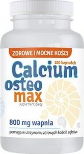 Alg Pharma Calcium Osteo Max, 100 kapsułek - Długi termin ważności! 1