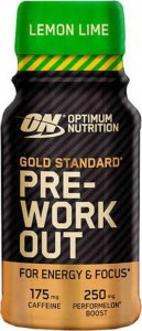 Optimum Nutrition OPTIMUM NUTRITION Gold Standard Pre-Workout Shot 60ml Lemon Lime 1