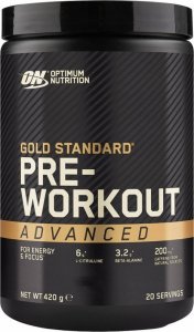 Optimum Nutrition OPTIMUM NUTRITION Gold Standard Pre-Workout Advanced 420g Fruit Punch 1