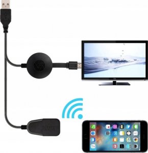 Odtwarzacz multimedialny ADAPTER WIFI HDMI MIRRORSCREEN CHROMECAST FULL HD 9