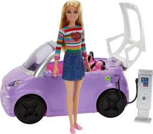 Mattel Barbie Samochód „elektryczny” Pojazd do zabawy HJV36 3