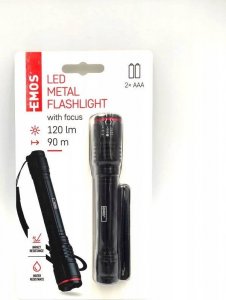 Latarka Emos LATARKA METALOWA LED 120 lm - 2AAA 2