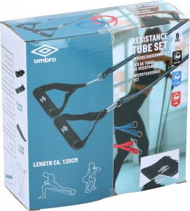 Umbro Zestaw gum oporowych do ćwiczeń siłowych UMBRO uni 2