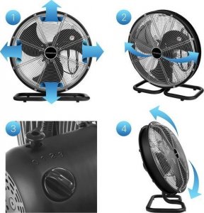 Wentylator CLIMATIVE Wentylator osiowy przemysłowy Climative Tornado 3B 8