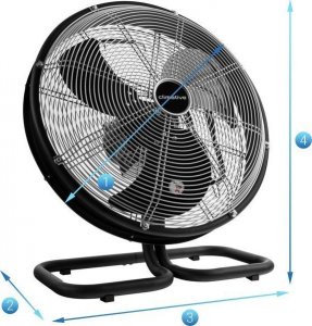 Wentylator CLIMATIVE Wentylator osiowy przemysłowy Climative Tornado 3B 9