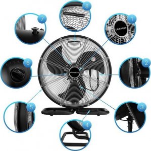 Wentylator CLIMATIVE Wentylator osiowy przemysłowy Climative Tornado 3B 10