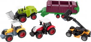 DUŻY Zestaw Farma Maszyny rolnicze TRAKTOR KOMBAJN 2
