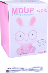 LAMPKA NOCNA DLA DZIECI LED KRÓLIK USB 3
