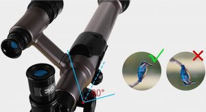 Luneta Luneta teleskop na statywie okular 20x 30x 40x 6