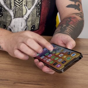 Wozinsky Wozinsky Full Glue Tempered Glass szkło hartowane Samsung Galaxy A04s 9H na cały ekran z czarną ramką 11