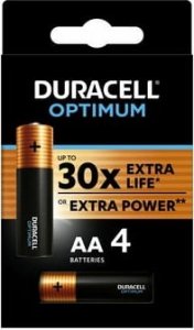 Duracell Bateria Alkaliczna Duracell OPTIMUM AA 4szt.  [321|1] 1