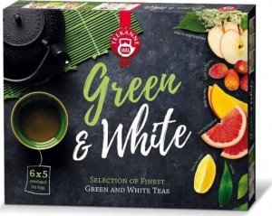 TEEKANNE Herbata Teekanne Green&White Collection 30 tor 1