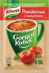 KNORR Knorr Gorący kubek pomidorowa z makaronem 19 g 1
